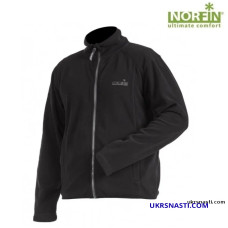 Куртка от флисового костюма Norfin DENALI размер XL чёрная